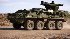 Watch US Army Stryker combat vehicles in live fire drill