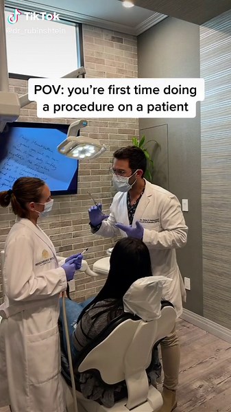 Dentist Performing Procedures Experience POV