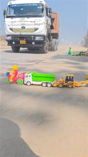 Remote Control Jcb And Dumper Truck Unboxing And Testing Short Video ||