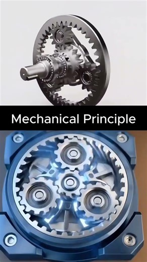 Amazing Planetary Gear Mechanism: CAD vs Reality ⚙️ #shortsyoutube