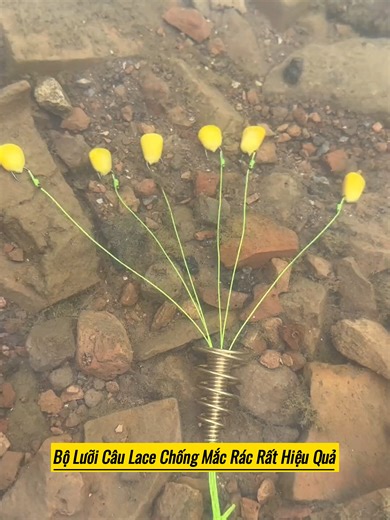 Bộ Lưỡi Câu Lace Chống Mắc Rác Rất Hiệu Quả!!!#cauca #caucagiaitri #fishing #xuhuong