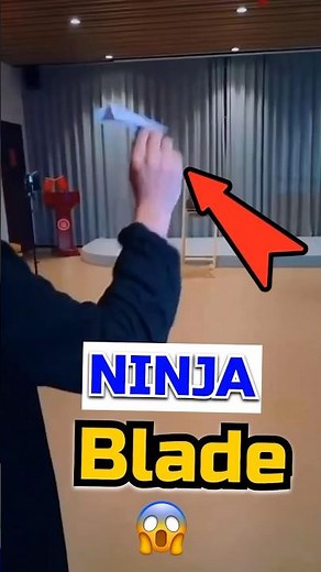 Make easy ninja blade with paper🥷, ninja weapon