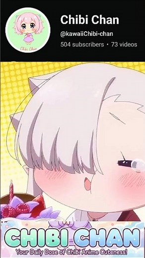 Chibi Luna's Adorable Birthday 🎂🥺 #shorts #chibi #anime