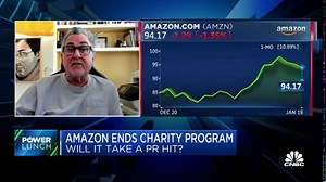 Amazon halts charity program