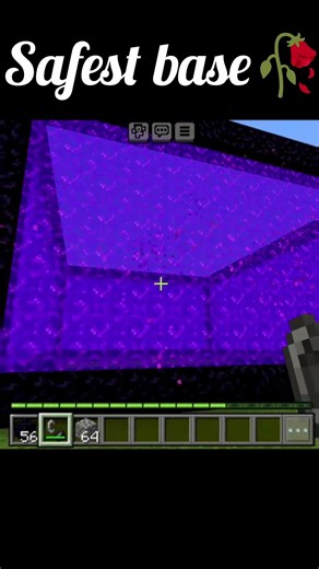 Safest base🥀🥀 #mha #base #minecraft