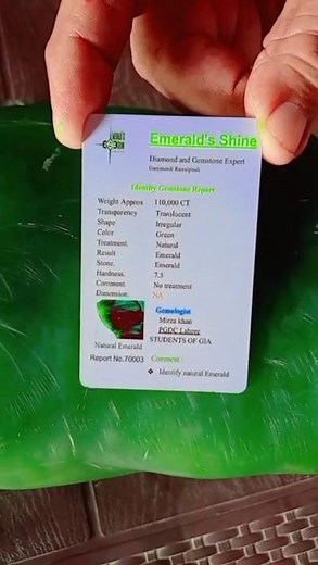 “The Royal Emerald 💚 | The Most Beautiful Green Gemstone in the World | Natural Emerald Crystal”