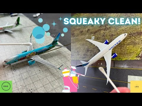 How to CLEAN Your Model Airplanes!