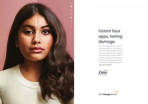 PrintPower Cannes Lions Gold Winner Dove Reverse Selfie