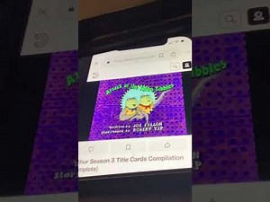 Arthur Title Cards Season 3