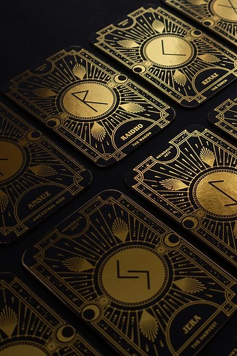 Cosmic Whisper The Original Rune Deck