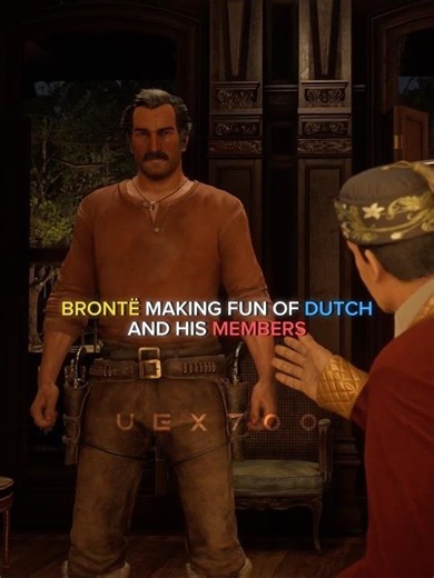 Dutch’s Coldest Interaction With Brontë 🥶 [4k] I #rdr2 #rdr #shorts