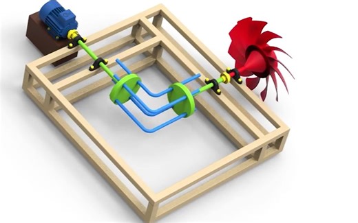 无齿轮动力传动机构