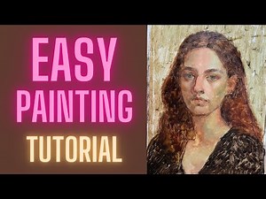 Easy Step-by-step Portrait Painting in Oil ( mobile format)