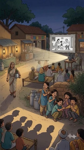 90s Ki Chupke Se Cinema Wali Raat 🎥❤️ | Childhood Memories 🥹 #shorts #viralshorts