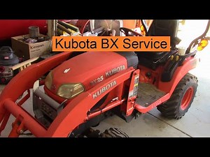 Kubota BX 25 Service