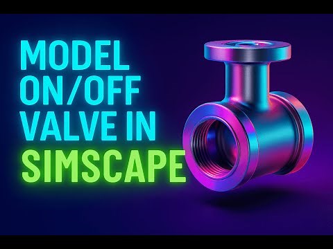 Modeling a 2-Way Directional On/Off Valve in Simscape Fluids (Hydraulic Control)