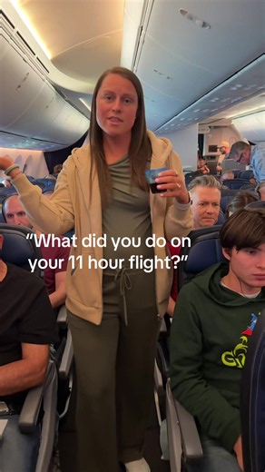 11-Hour Flight to Rome: How We Spent Hour 2
