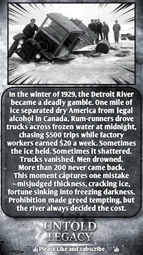 One Mile of Ice That Cost Hundreds Their Lives During Prohibition ❄️