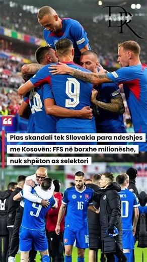 Plas skandali tek Sllovakia para ndeshjes me Kosovën: Federata në borxhe milionëshe