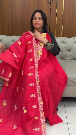 Iha designs | Wedding couture | Bridal studio on Instagram: "Mul chanderi unstitched salwar suits collections for booking visits https://ihadesigns.in/products/mul-chanderi-unstitched-salwar-suits-iha-29424"