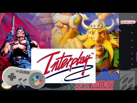 TOP10 SNES games by INTERPLAY - The games which I GROW from CHILD to TEENAGER.