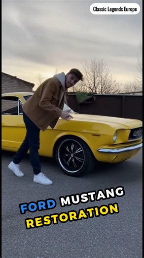 1.1K views | Bringing this classic Ford Mustang back to life with a full restoration. Fresh paint, engine revival, and interior upgrades coming together step by step. Watch the transformation and follow for more restoration builds  | Classic Legends Europe | Facebook