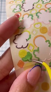 Using All My Miscellaneous Stickers – Sticker Deco Challenge