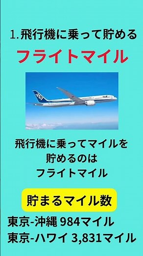 【初心者必見】ANAマイルの貯め方