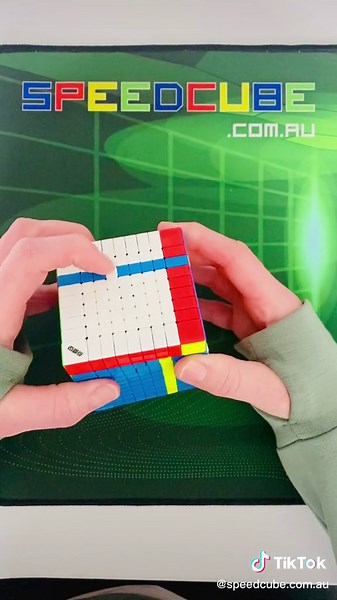 Big cube commutator on a 9x9 #9x9 #commutator #solvingproblems