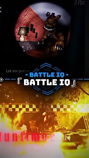 Nightmare Fredbear vs Springtrap #williamafton #fnaf #vsbattle #springtrap #nightmarefredbear