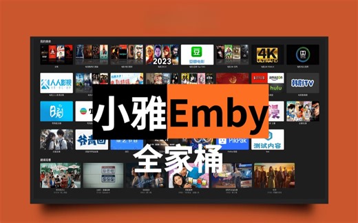 2023最新小雅Emby全家桶一键安装,解决封面和搜索,玩转千T资源