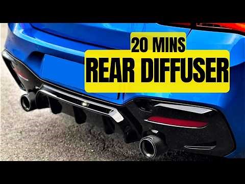 M140i Rear Diffuser: 20‑Minute Install (F20/F21)