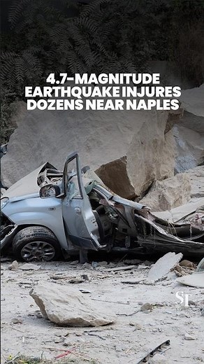 Over 26 injured and 300 evacuated after 4.7-magnitude earthquake near Naples