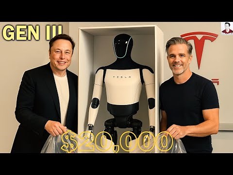 Revealed! Elon Musk Unveils Tesla Bot Gen 3 —First Look, Specs & Pricing!
