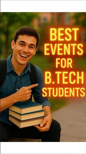 👉 Best Events B.Tech Students Should Attend | Boost Confidence & Skills #shorts #telugu #Events