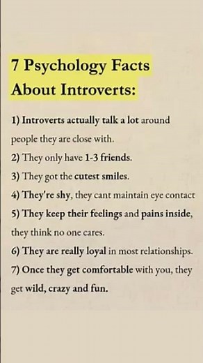 7 Psychology Facts About Introverts