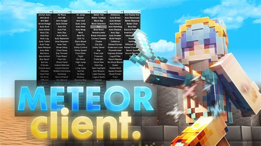 Meteor Client 2026 — Free Minecraft Hacks for 1.21.5  | AutoTool, XRay, Speed