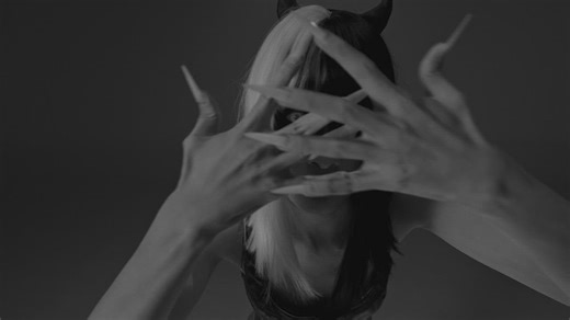 Terrifying halloween costume for women - Free Stock Video