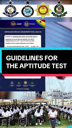 Guidelines for the Aptitude Test Preparation