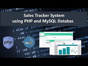 Sales Tracker Management System using PHP DEMO