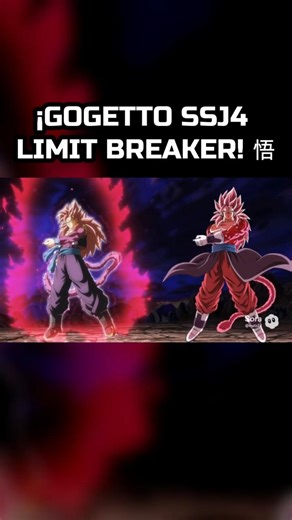Gogeta SSJ4 LB + Vegetto SSJ4 LB FUSION ☄️🧬 | Gogetto SSJ4 LIMIT BREAKER | DBS 2 | #sora2 #soradbz
