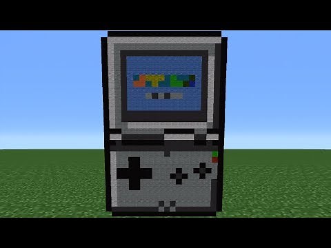 Minecraft Tutorial: How To Make A Gameboy SP