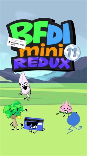 BFDI Mini Redux 11: Survive the Purple Army — Vote to Eliminate