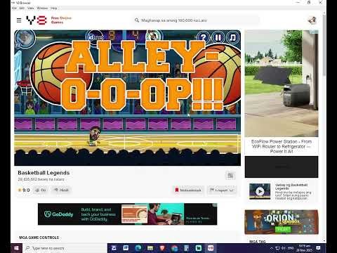 y8 browser basketball legends gameplay