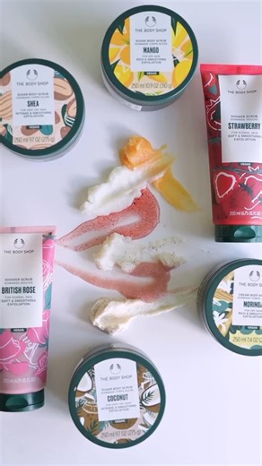 Meet our oh-so-pampering scrubs.🤤 These vegan treats gently buff away dead skin cells, revealing a smoother, brighter you! Plus, they stimulate blood circulation for a post-spa glow without the appointment, leaving your skin feeling invigorated and refreshed. Shop via link: https://bit.ly/FB_ShopHere, in-store, call on 91-7042004412​ for home delivery [Summer, Hydration, Scrub, Shower Gel, Body Lotion, Skincare Routine, Refreshing, Skincare, Body Wash, Cleansing, Bath Routine, Summer, Summer Sk