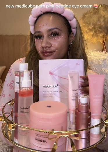 New Medicube PDRN Pink Peptide Eye Cream Review