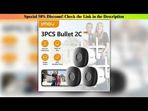 Imou 3pcs Bullet — First Look (2025): IMOU 3PCS Bullet 2C 5MP Wifi Camera Weatherproof AI