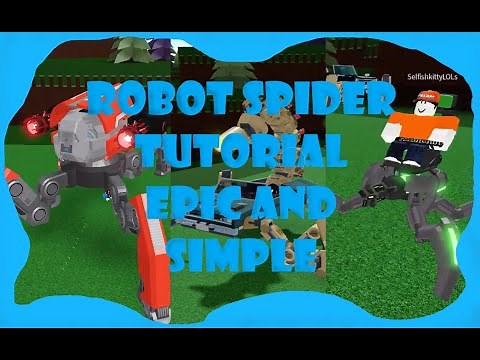best spider legs walking and working well (really simple tutorial) Roblox babft