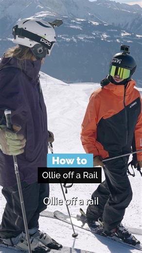 Master the Ollie Off a Rail for Pro Skiing Skills