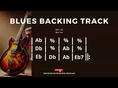 Blues Backing Track in Ab Jimmy Reed Style 60 BPM